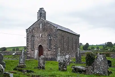 The Church of Seir Kieran, in County Offaly, Ireland.