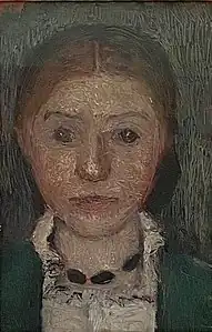 Self-portrait with chain(1903)