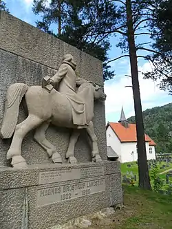 Memorial to Magnus Brostrup Landstad