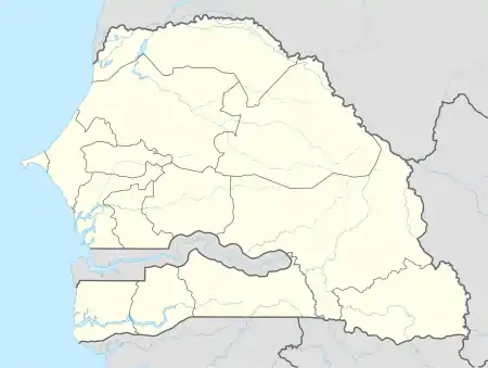 Kaffrine is located in Senegal