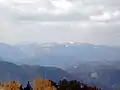 Mount Hyōno from the top of Mount Sen (2/2009)