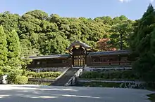 Tsuki no wa no misasagi in Sennyū-ji, Kyoto, Japan