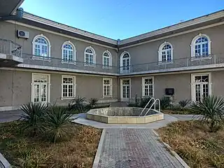 Inner courtyard of the church