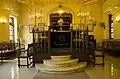 Inside the Shaare Rason Synagogue, Mumbai