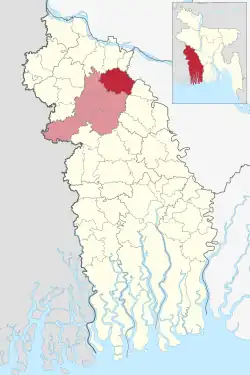 Location of Shailkupa