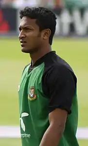 Shakib Al Hasan in July 2010