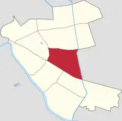 Location of Shanghang Street Subdistrict in Hedong District