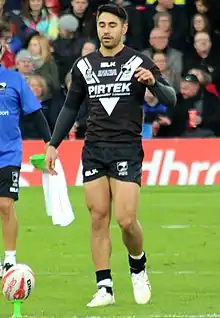 Shaun Johnson Rugby League Kiwi was a member of New Zealand's Under 16s side, his kicking skills have been attributed to his time in Aussie Rules