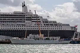 MY Shemara in Southampton in May 2014