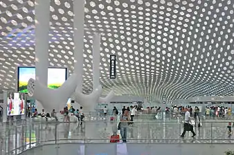 Shenzhen Bao'an International Airport, China by Massimiliano Fuksas (2014)