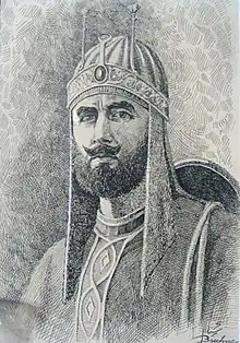 Sketch of Sher Shah Suri