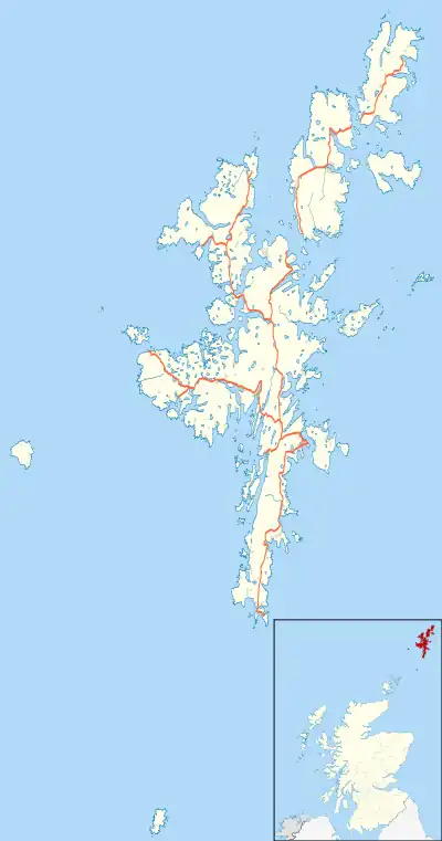 Sandwick is located in Shetland