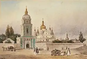 1846 painting of the monastery