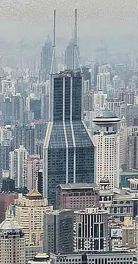 Shimao International Plaza in Shanghai, China