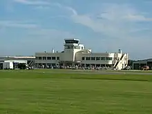 Shoreham Airport: Terminal building, control tower, offices, customs hall, restaurant and bars