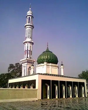 Shrine of Islamic Naqshbandi saints of Allo Mahar Sharif.