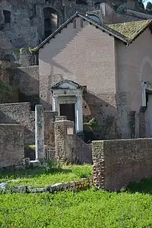 Shrine dedicated to Juturna in the Roman Forum