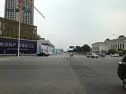 Shuishang Gongyuan Road within the subdistrict, 2016