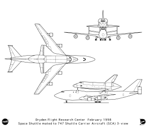 SCA 3-view schematic