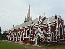 Outside of the Sialkot Cathedral