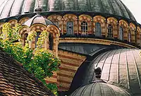 Detail: main dome, smaller towers, side roofs