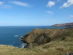 The point seen from the west