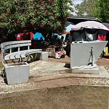 HMAS Canberra memorial.