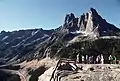 Liberty Bell Group seen from Washington Pass overlook.