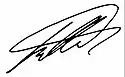 Abdul Fattaah's signature