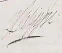 Philippe I's signature