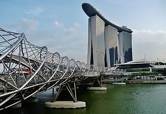 Helix Bridge, Singapore