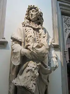 Sir John Cutler by Artus Quellinus III, (c. 1683) Guildhall