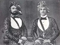 Sir Pratap Singh and Thakur Hari Singh visit Britain for the Diamond Jubilee of Queen Victoria