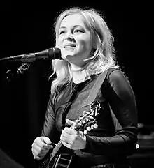 Siril Malmedal Hauge performing in 2018