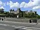 Pembroke castle from the tidal millpond