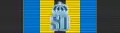 Ribbon bar of the 2000 commemorative medal