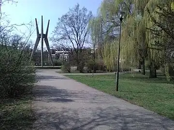 The square from Markwarta street