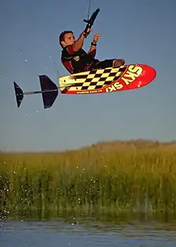 Sit-down hydrofoil