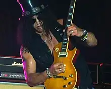 Slash wrote and performed with the band from 1985 to around 1996, rejoining in 2016