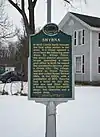 Smyrna MI sign