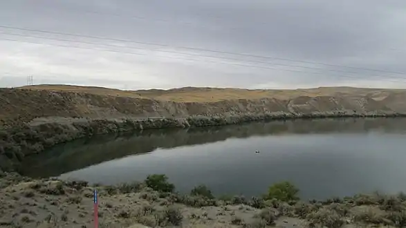 The Snake River at Hagerman Fossil Beds