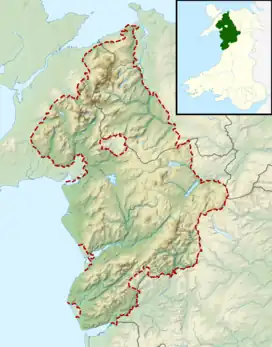 Allt-fawr is located in Snowdonia