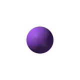 Ball and stick model of a sodium cation