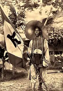 Image 24A soldier of the Black Flag Army, 1885 (from History of Laos)