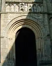 Door of the north arm of the transept