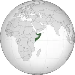 Location on the world map