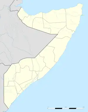 Buq Aqable is located in Somalia