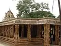 A profile of the front of the Someshwara temple at Kolar