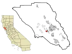 Location in Sonoma County and the State of California