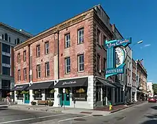 Sorry Charlie's Oyster Bar, in Ellis Square, is one of City Market's many restaurants